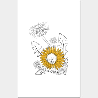 Dan the Dandy Dandelion Posters and Art